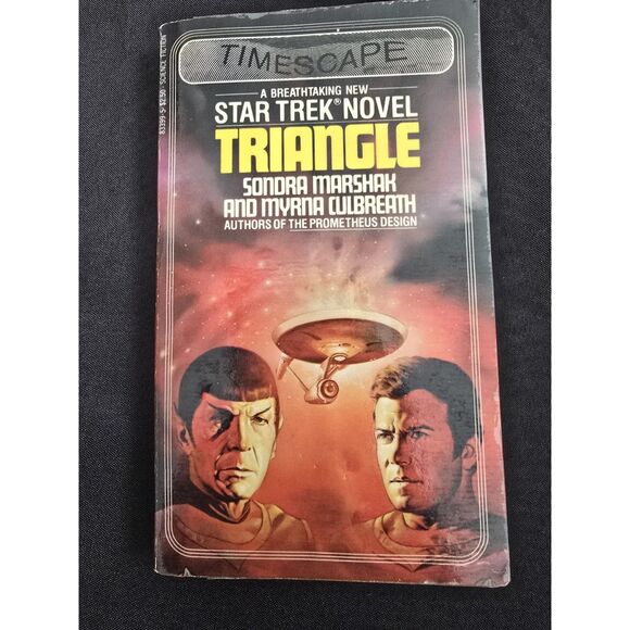 Star Trek The Original Series "TRIANGLE"  Paperback Book - Picture 1 of 3